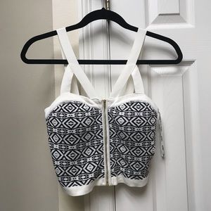 XOXO crop top